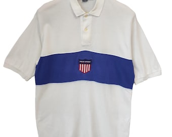 Rare!!! Vintage POLO SPORT USA by Ralph Lauren Number 22 Small