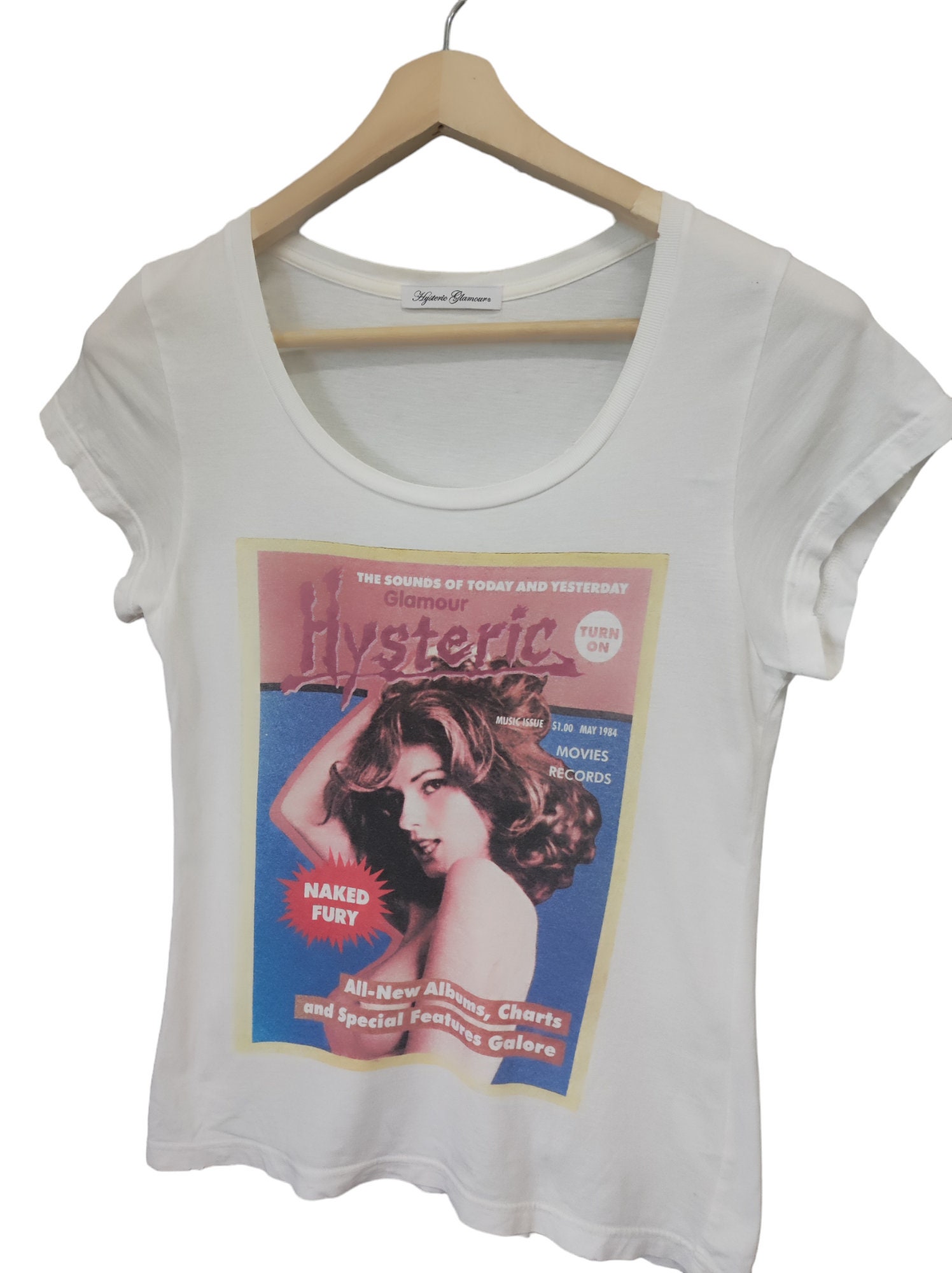 Vintage Hysteric Glamour Naked Fury Japan Hysteric Rare 