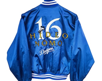 Vintage 90s MLB LA Dodgers Nomo Jacket - Etsy