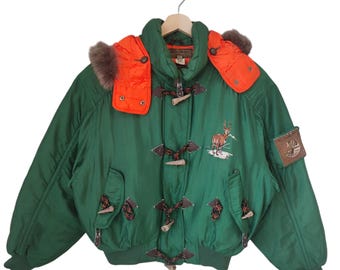 90s Ellesse Made by Goldwin Racing Project Snow Winter Red Color