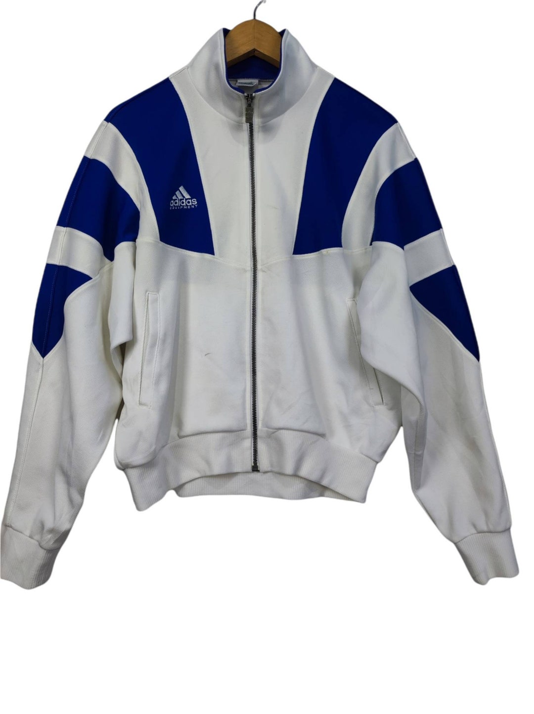 ジャケット・アウター 00s adidas 3line draw cord nylon jacket Vintage Adidas Equipment Adidas 3 Lines Retro Jacket 90s