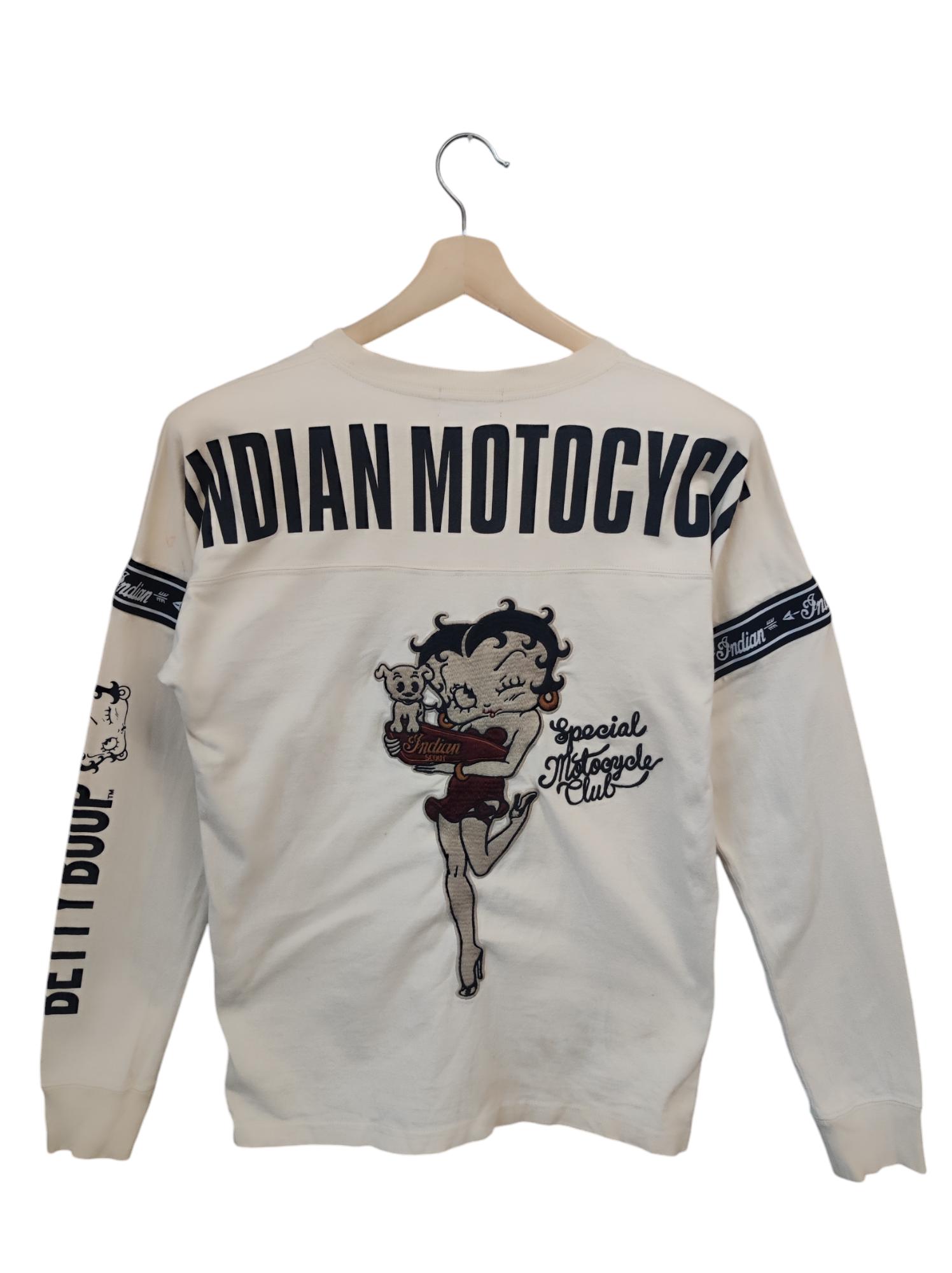 American ファッション 未使用 INDIAN MOTOCYCLE × Betty Boop