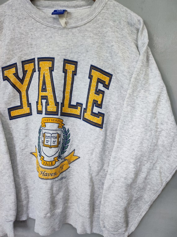 Vintage 90s Champion Yale University lux et verit… - image 3