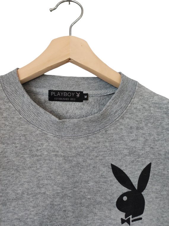 Vintage Playboy Bunny Playboy USA Sweatshirts Cre… - image 5