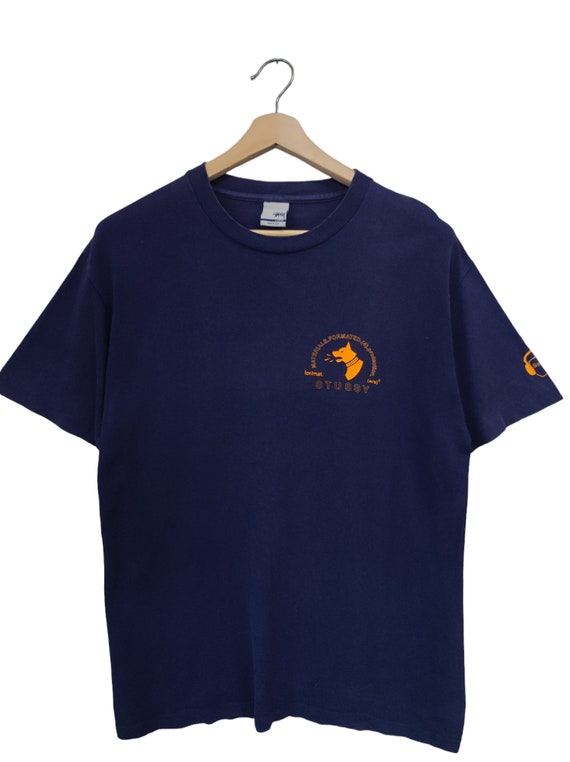 90s OG Stussy Material Formatted Protection Dogs Stussy