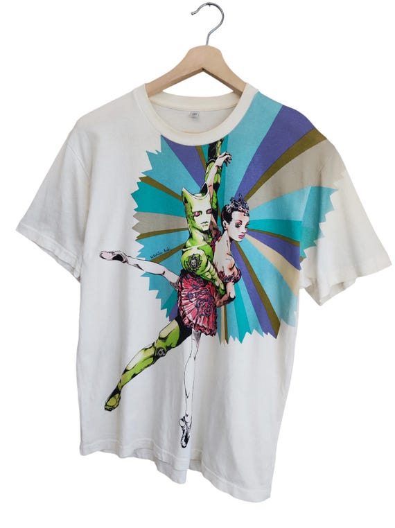 Vintage 00s Jojo Bizarre Adventure Killer Queen Anime Manga Shirt