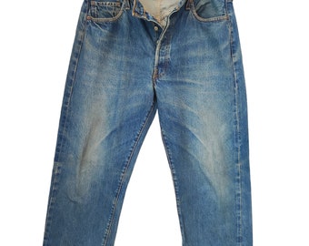 Size 32x43 Vintage 80s Levi's 501 Big E Selvedge Jeans