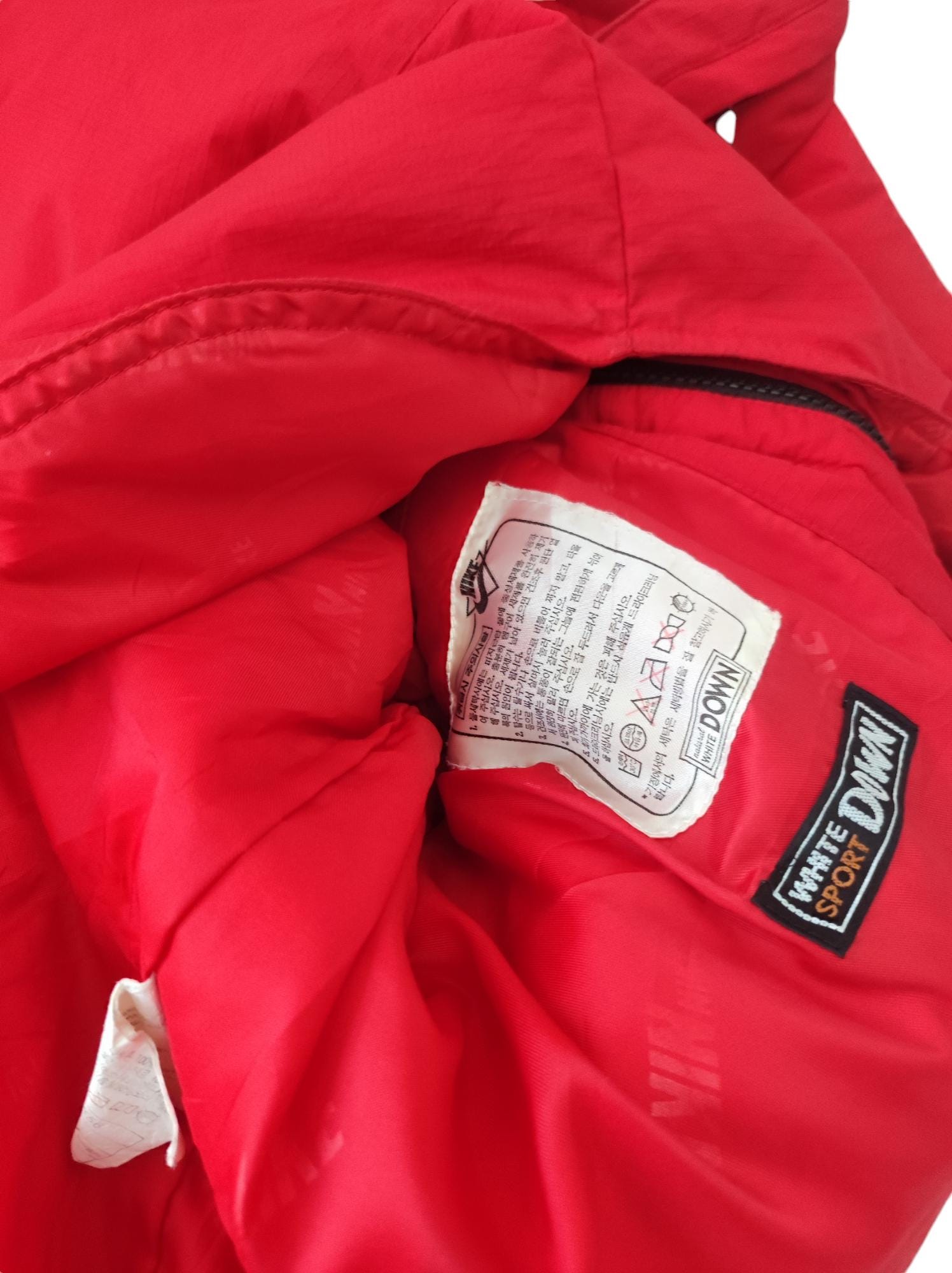 ジャケット・アウター nike acg down vest Vintage Nike ACG Red Gillet Down Jacket ACG Puffer Puffer