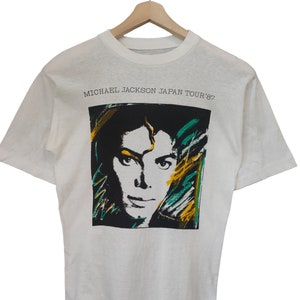 Vintage Michael Jackson Japan Tour T-shirt - Etsy