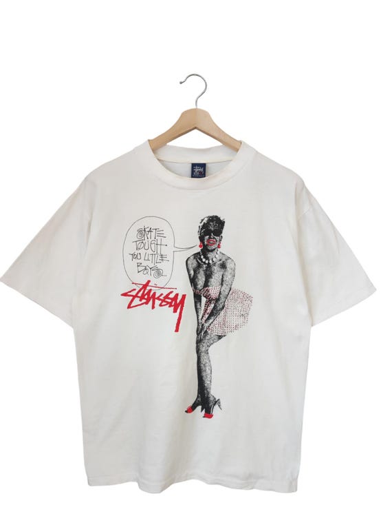 【OLD STUSSY】Stussy Tomoo Girl Pocket Tee Stussy Tomoo Gokita Tomoo Girl Pocket Black Tee Limited Edition