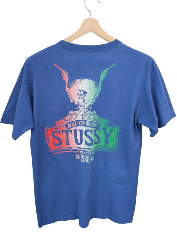 00s OG Stussy Bailar Con Muertos New Mexico City 1980 Stussy Photo