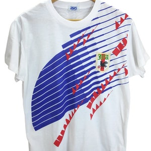 90s ヴィンテージ 日本代表支給品 asics JFA ユニフォーム 珍品 JAPAN JFA ASICS VINTAGE 1990s AWAY FOOTBALL SHIRT BRAND NEW