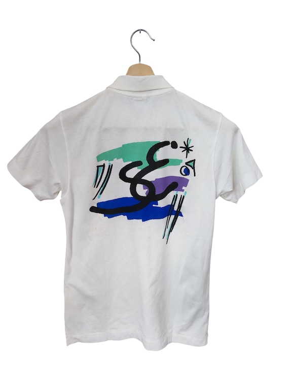 サイン入り　HiStandard シャツ1998年 Vintage ADIDAS Stefan Edberg Tennis Polo Shirt Size S / 1990s