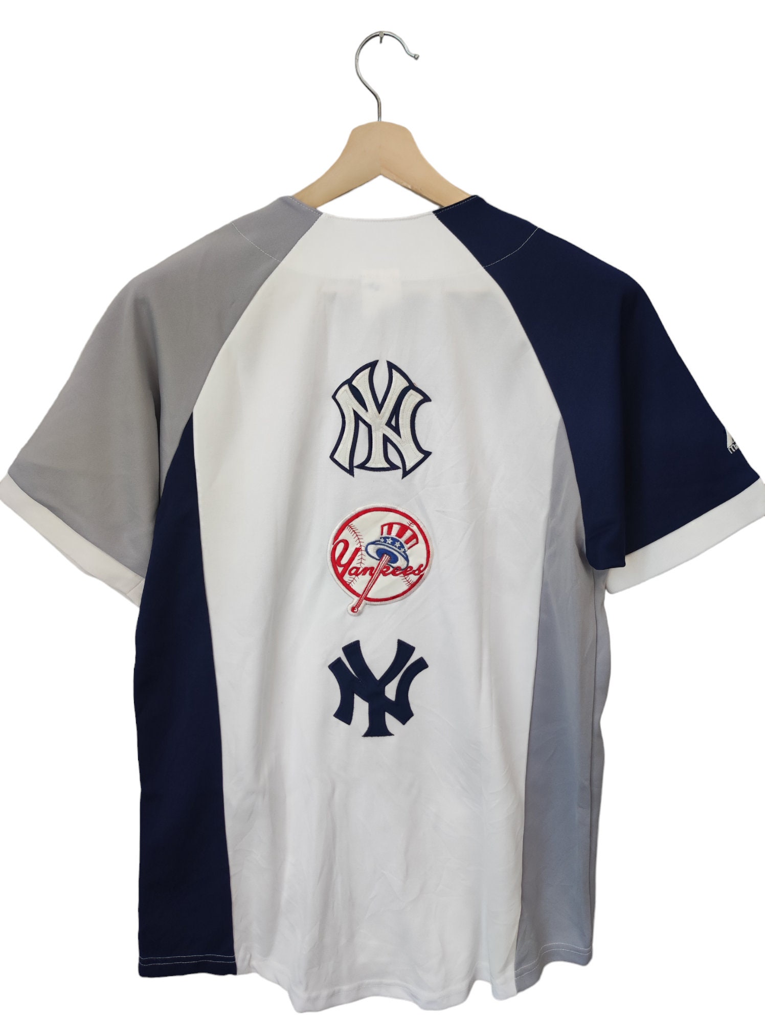 Vintage 90s New York Yankees Authentic Majestic Athletic NY Major