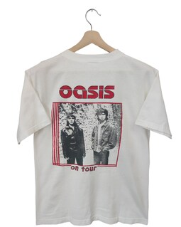 Vintage 90s OASIS USA Tour Oasis Swirl Union Jack Tour Concert