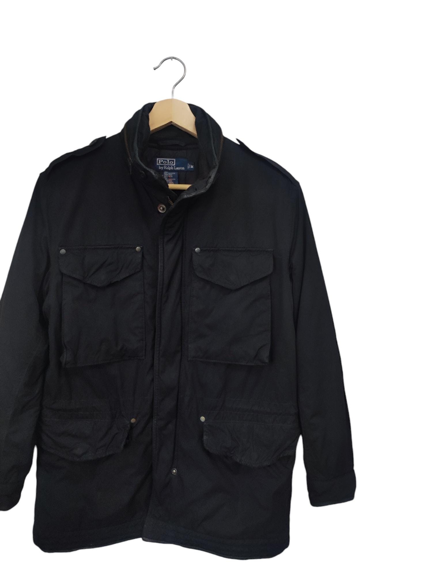 Vintage Polo Ralph Lauren Iconic M-65 Field Jacket USA Polo Ralph