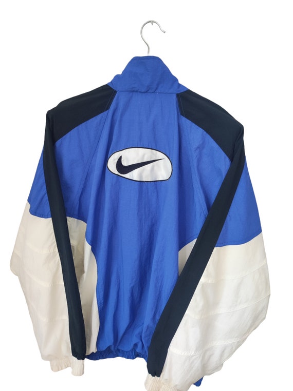 Vintage Nike Swoosh Nike 90s White Blue White Black