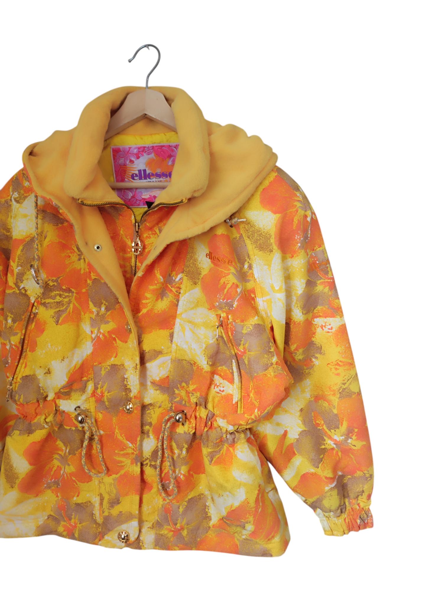 90s Ellesse Made by Goldwin Racing Project Snow Winter Yellow