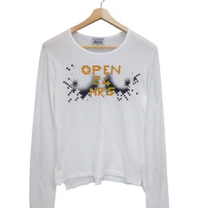 Vintage 90s Malcolm McLaren Vivienne Westwood Seditionaries exclusive collection special edition open 24 hrs Vintage t shirts 90s sexy S