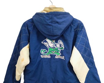 starter ノートルダム NFL ジャケット Fighting Irish Notre Dame Fighting Irish Starter Jacket NFL Vintage Mens L Full