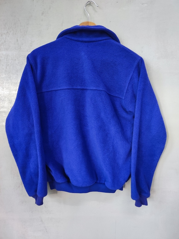Vintage 80s Patagonia Fleece Jacket Patagonia USA Blue Made in USA