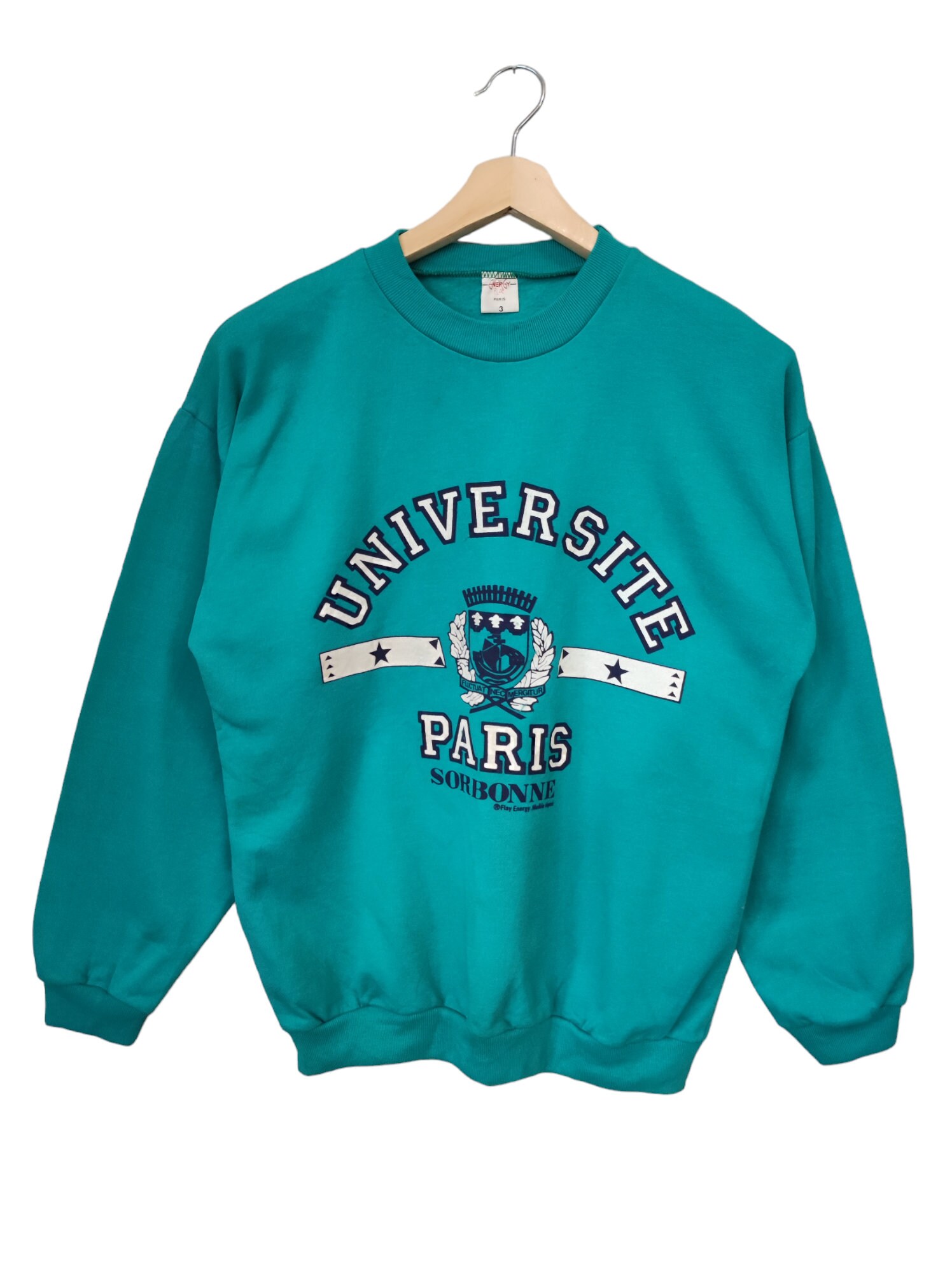 UNIVERSITE DE PARIS SORBONNE ジャケット Wales Bonner Sorbonne 56 Varsity Jacket - Blue (Nylon Twill