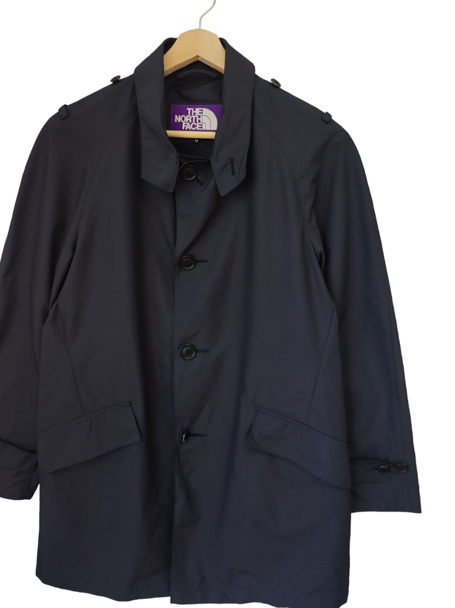 Vintage 90s the North Purple Labels Long Parka Coach Jacket the 