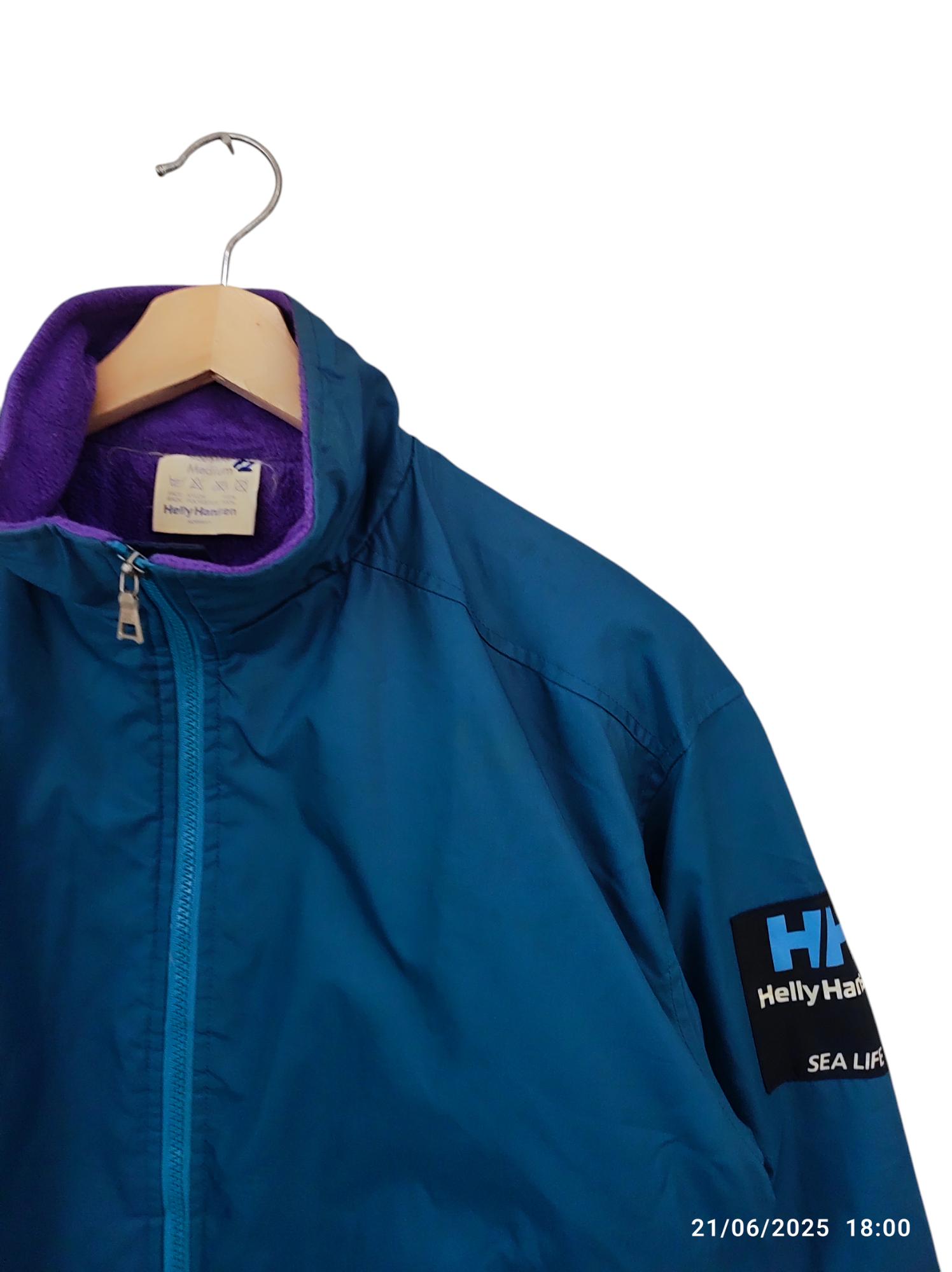 Vintage 90s Helly Hansen Sea Life Windbreaker Light Jacket Helly 