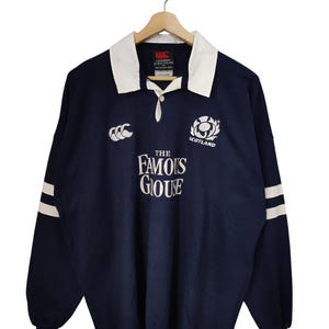 Vintage Scotland Rugby Jersey - Etsy