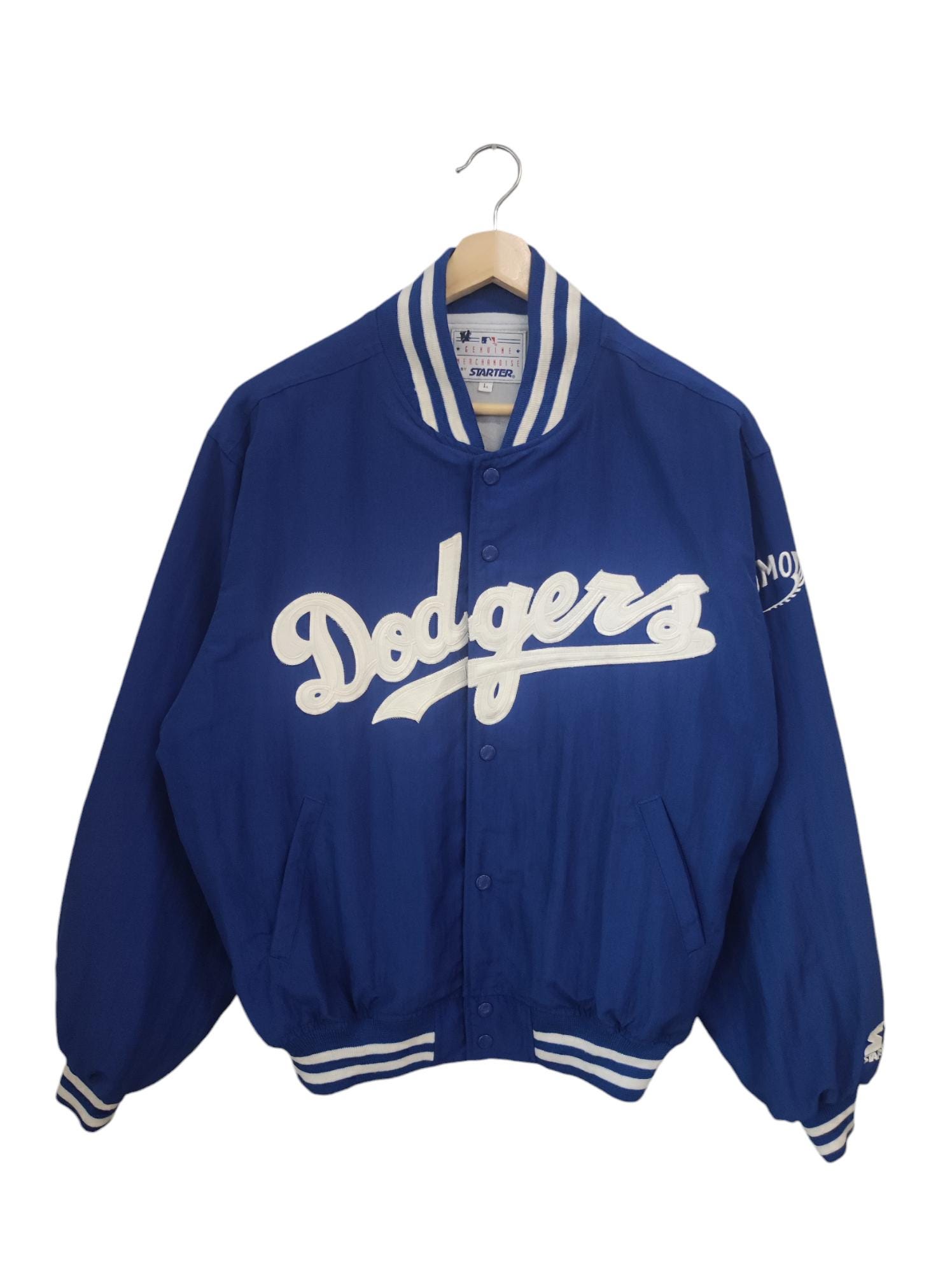 Vintage 1990 Hideo Nomo Starter Dodgers MLB Los Angeles Baseball