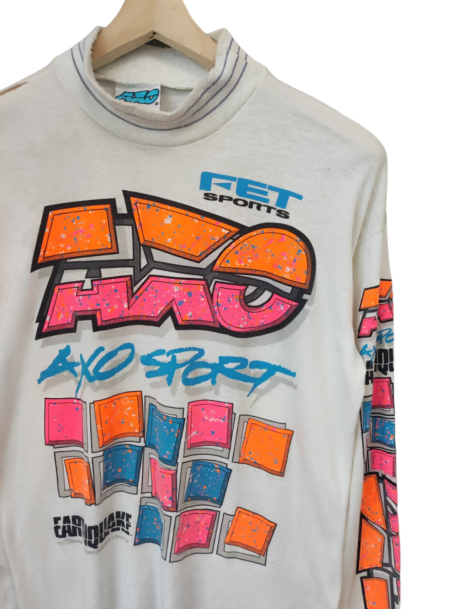 Vintage 90's AXO Motocross Motorsport Shirts Motorcross