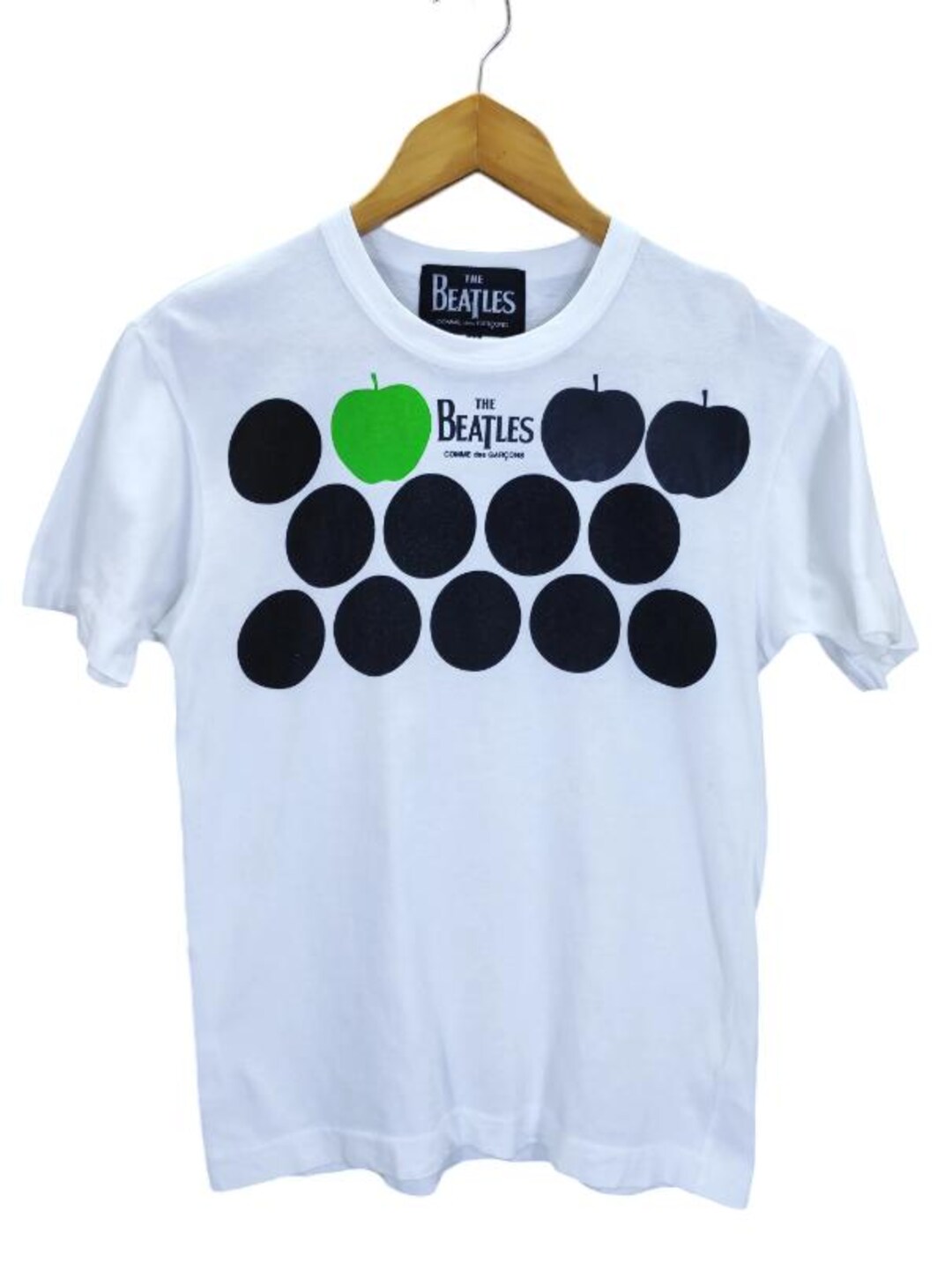 Comme Des Garcons☆コラボ THE BEATLES アップル ロゴ Tシャツ Rare the beatles x comme des garcons apple t-shirt size xs