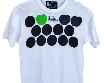 Vintage Comme des Garcons X The Beatles X Apple Product white tee short Sleeve CDG comme des garcons made in japan small the Beatles let it