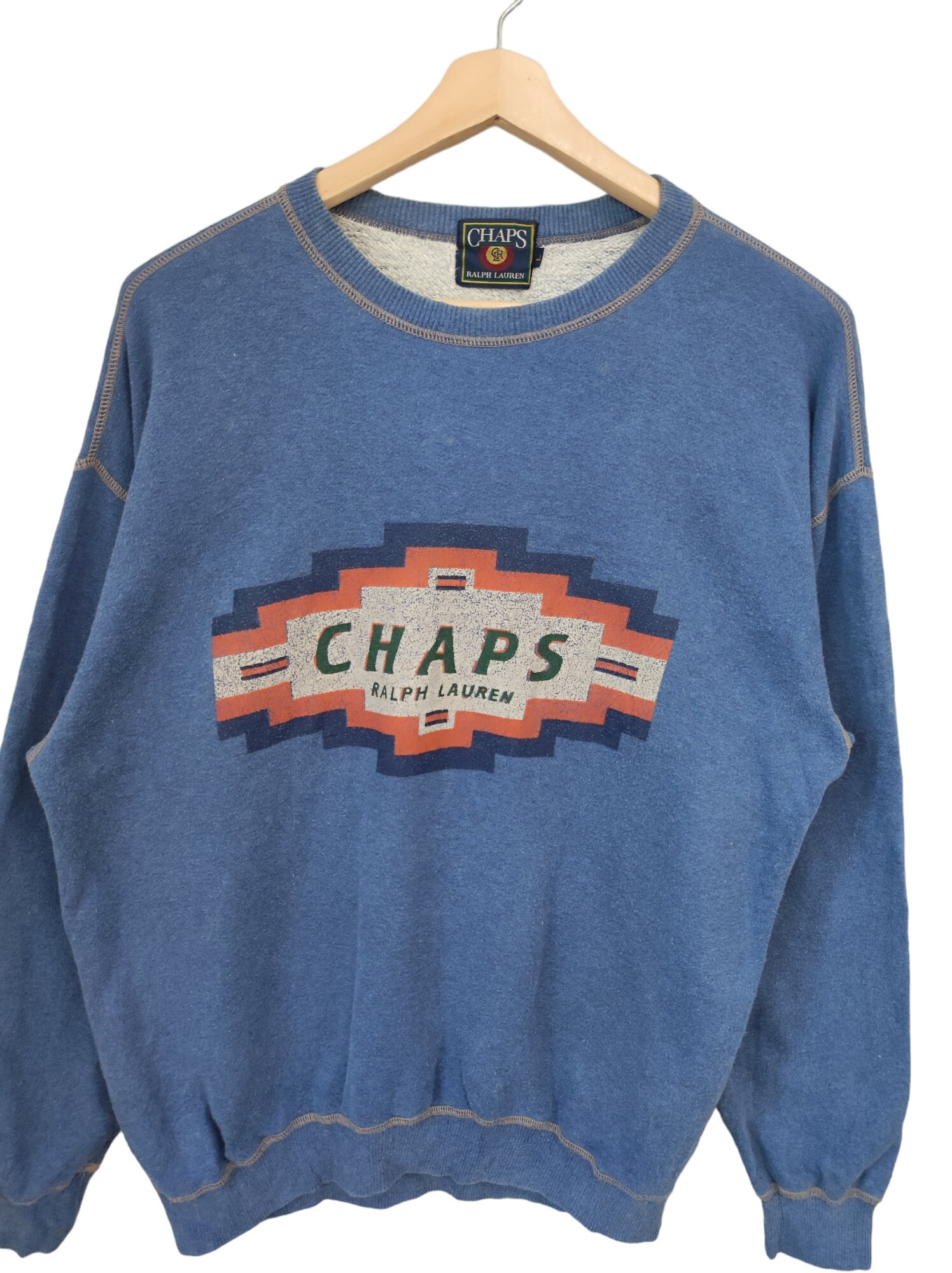 Vintage Retro Casual Chaps RL 90s Ralph Lauren Chaps Sweater