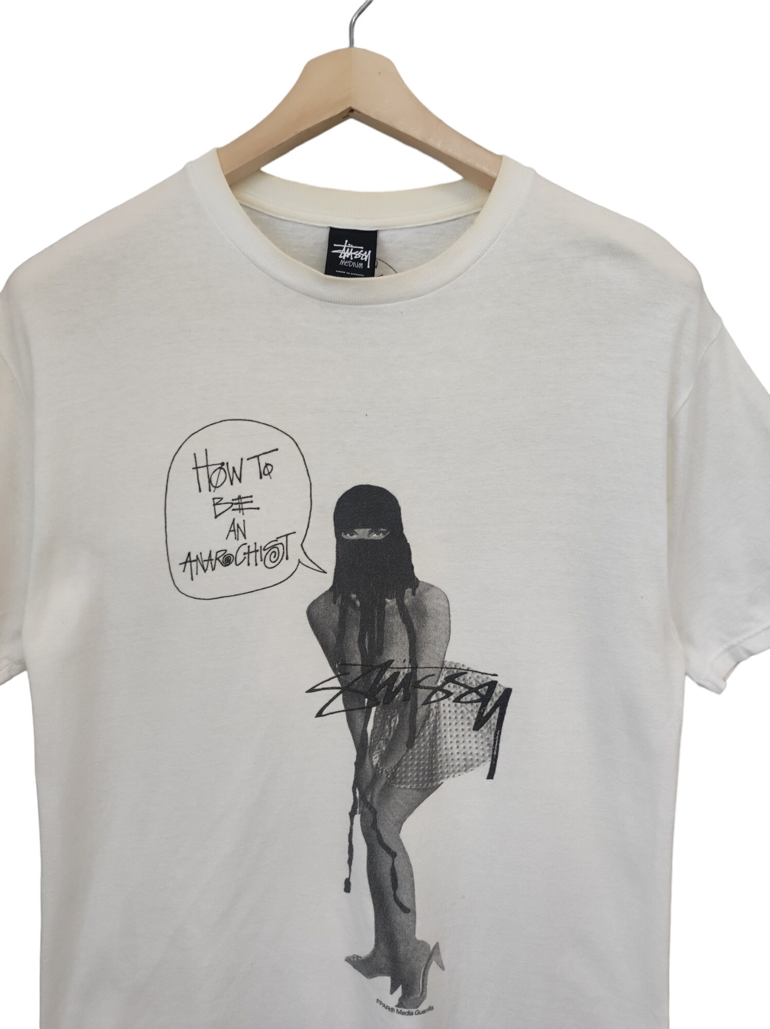 Buy Vintage OG Stussy FPAR How to Be an Anarchist Stussy a Tribe 