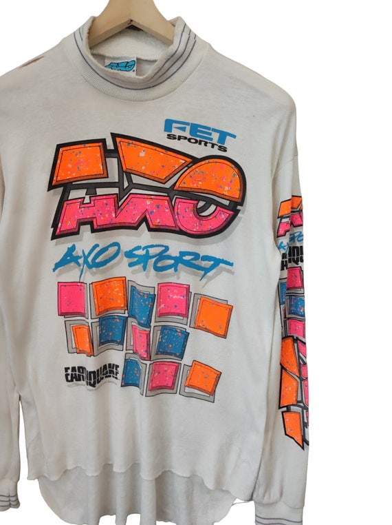 シャツ 90's SPIRIT JERSEY T SHIRT MADE IN USA White Old English Los Angeles | 294 Spirit Jersey Short