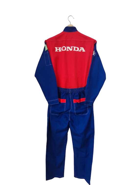 Vintage 90s Honda Racing Team Coveralls Honda Japanese Motorsport