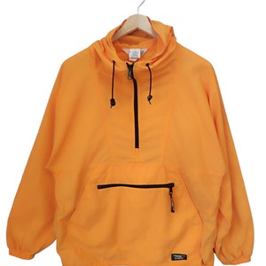 Vintage L.L. Bean Anorak Light windbreaker yellow training jacket outdoor Edition jacket Style LL Beans  Outdoor gear Usa Medium yellow usa