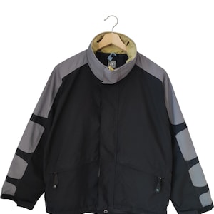 Vintage Nike ACG black 3 outer layer jacket ACG thick grey black jacket retro nike wear nike sportswear street wear Large Black ACG retro
