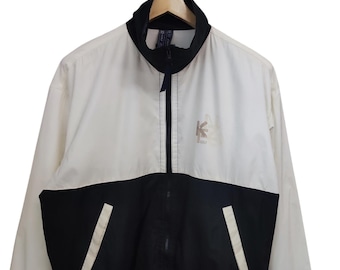 Vintage 90s Kenzo Jeans Kenzo Golf 2 Tones Windbreaker Jacket