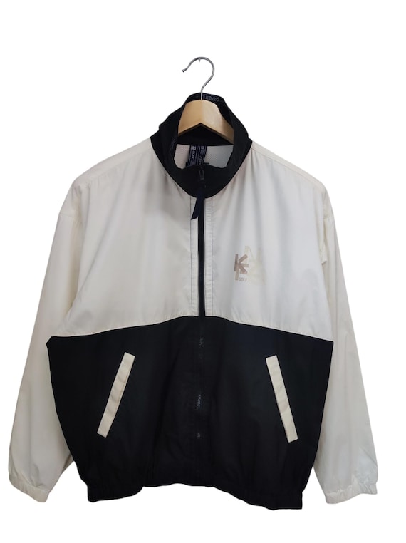 Vintage 90s Kenzo Jeans Kenzo Golf 2 Tones Windbreaker Jacket