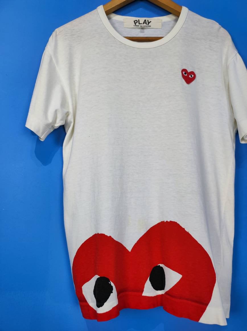 【値下げ】【新品】COMME des GARCONS SHIRT Vintage Comme Des Garçons T Shirt Play Comme Des Japan Classic