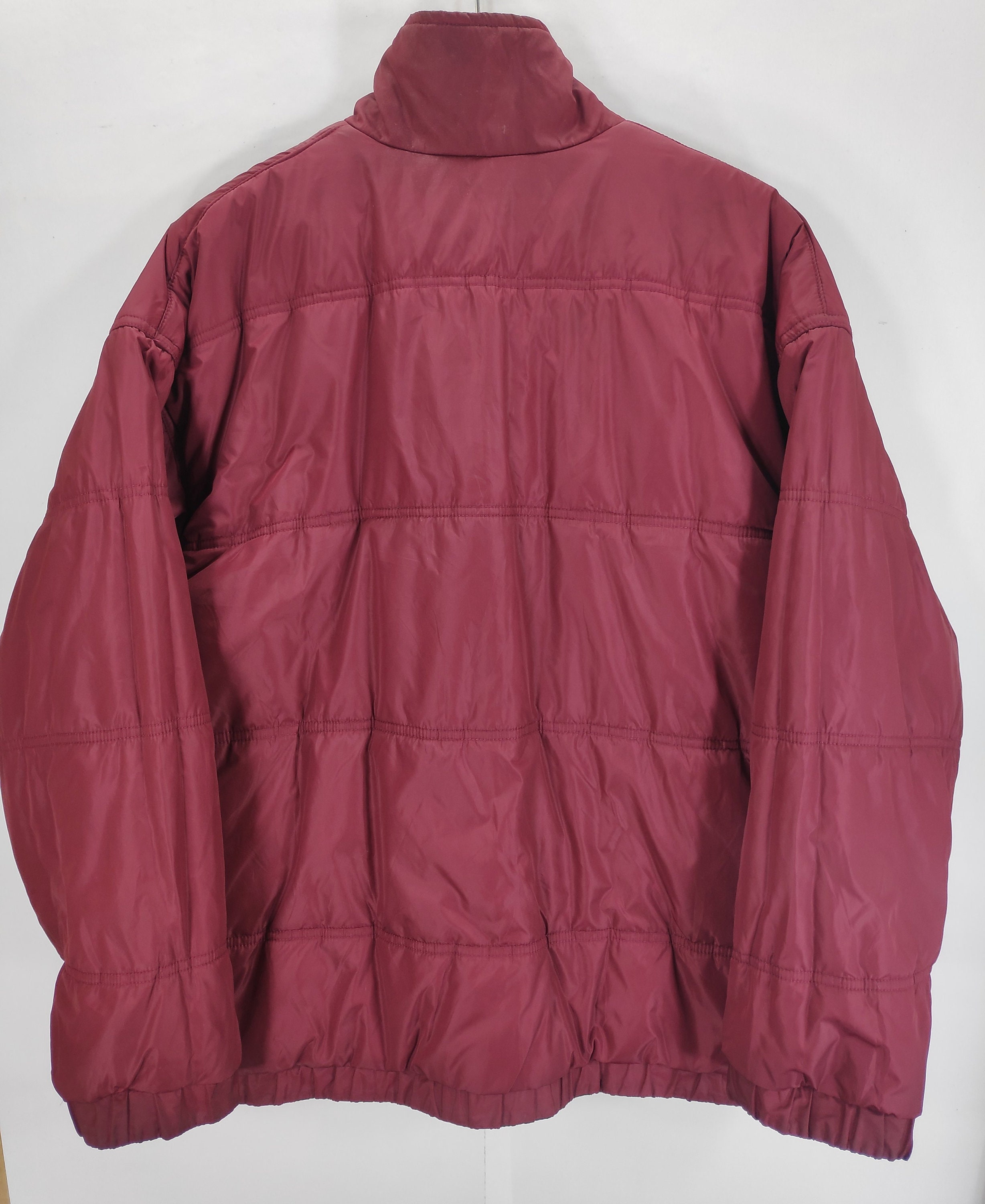 Vintage 90s Nike Swoosh Reversible 90s Black Maroon Retro Wear