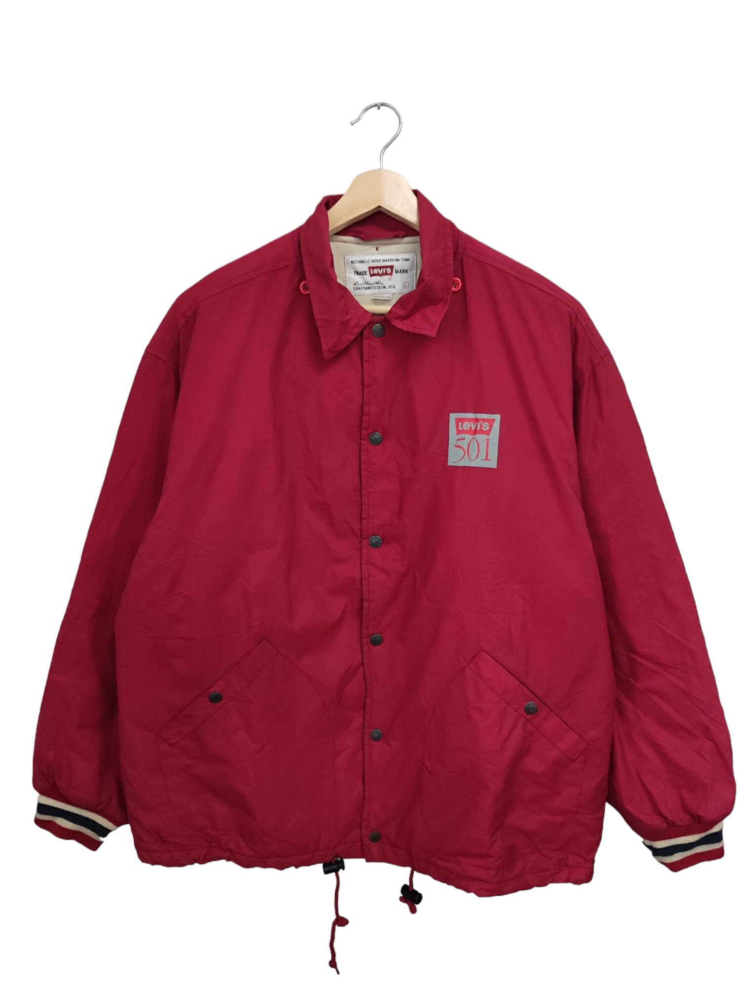 Vintage 1990 Levis San Francisco Levis Bomber Jacket Levis