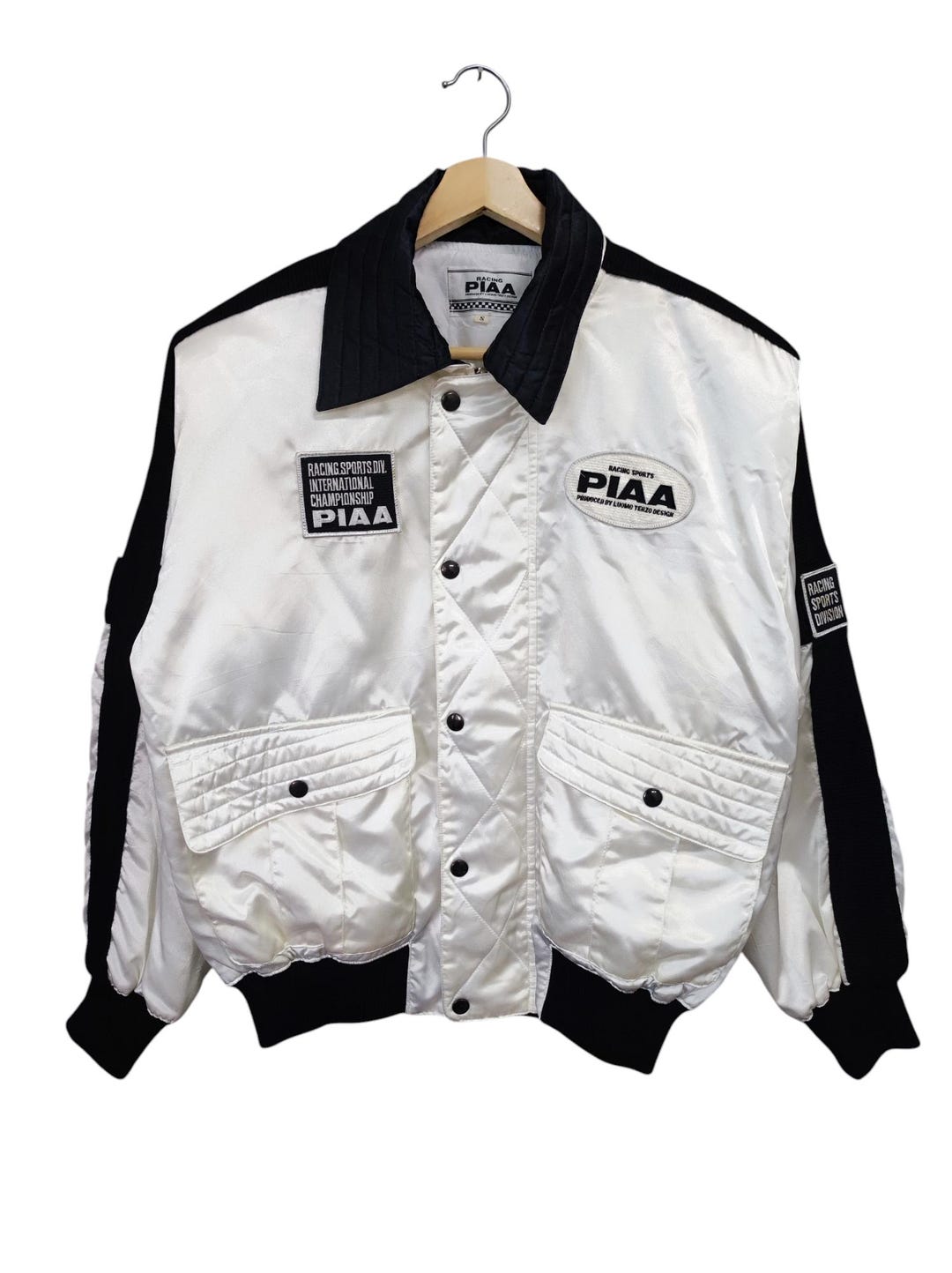 Vintage PIAA Racing Motorsports Zipper Jacket Large Motor Sports