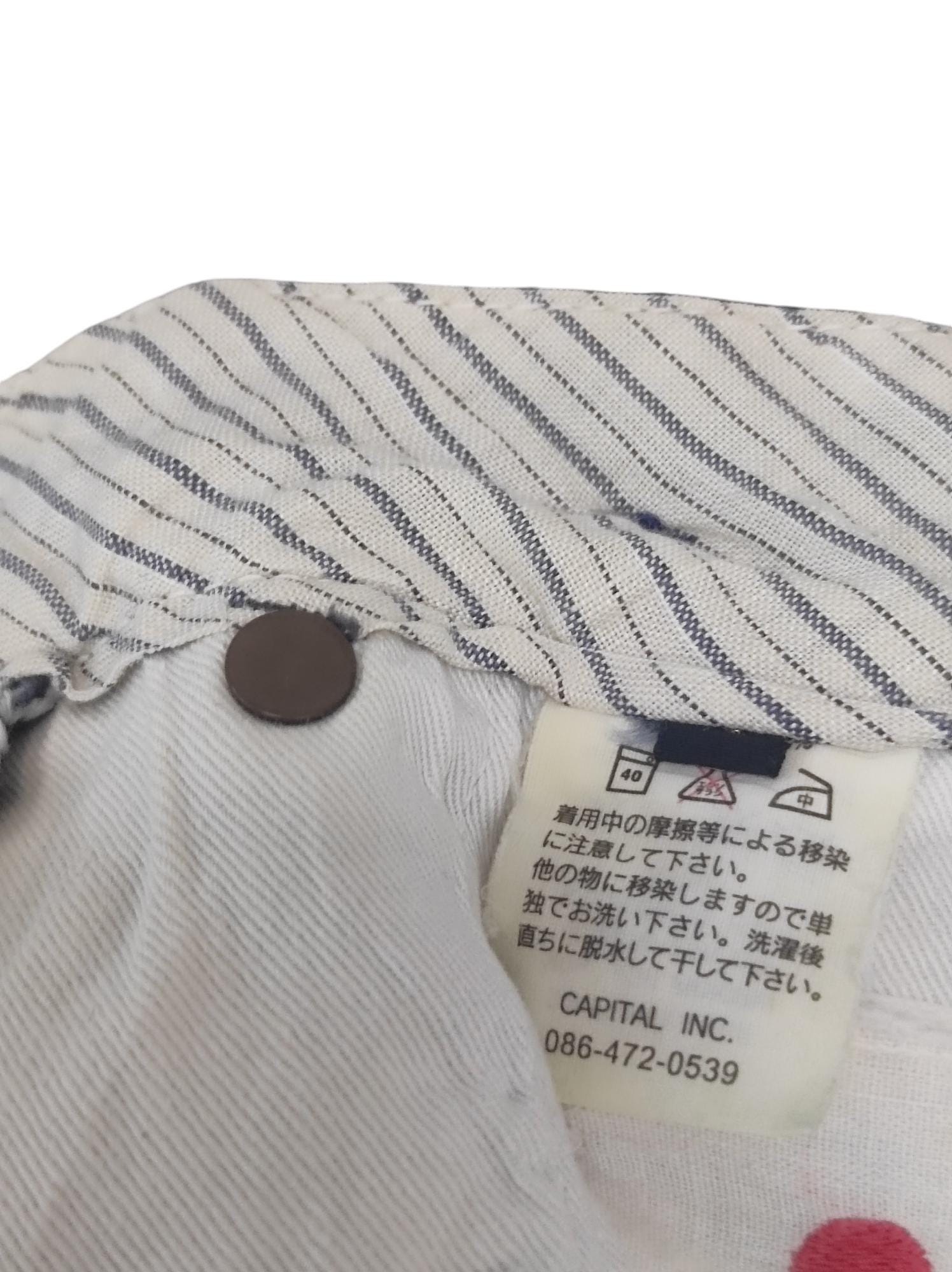 Vintage Kapital Baggy Short Pants Kapital Made in Japan