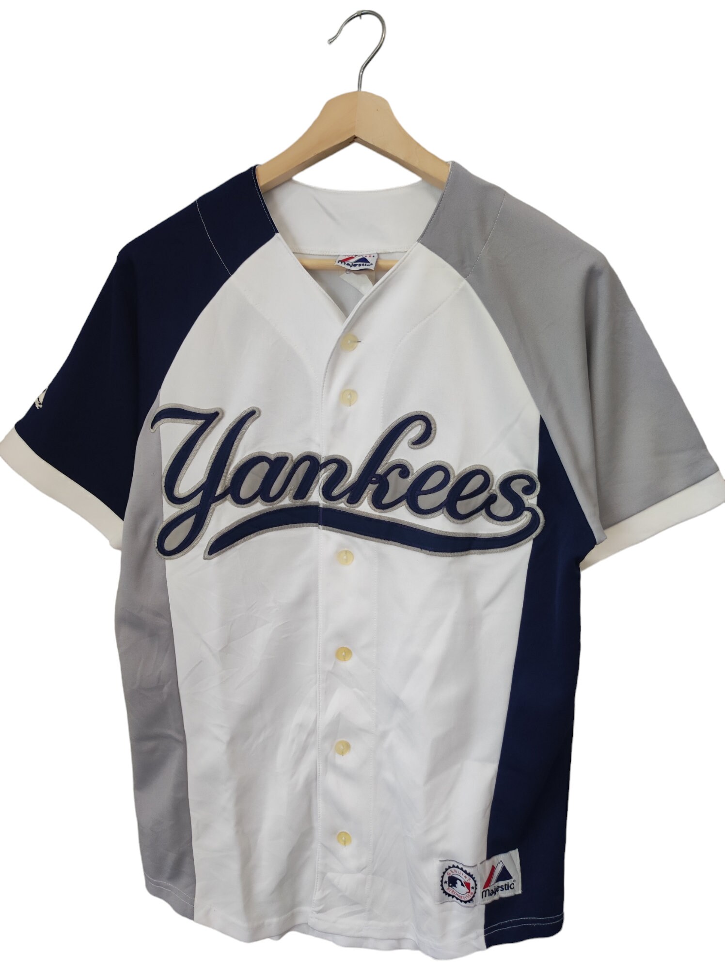 Vintage 90s New York Yankees Authentic Majestic Athletic NY Major