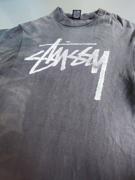 Vintage 80s Stussy Old Skool Flavour © 80's Og STÜSSY “beach