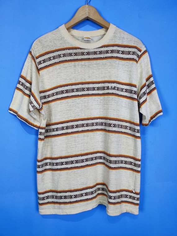 Vintage Hang Ten Stripes Aloha Surf 
