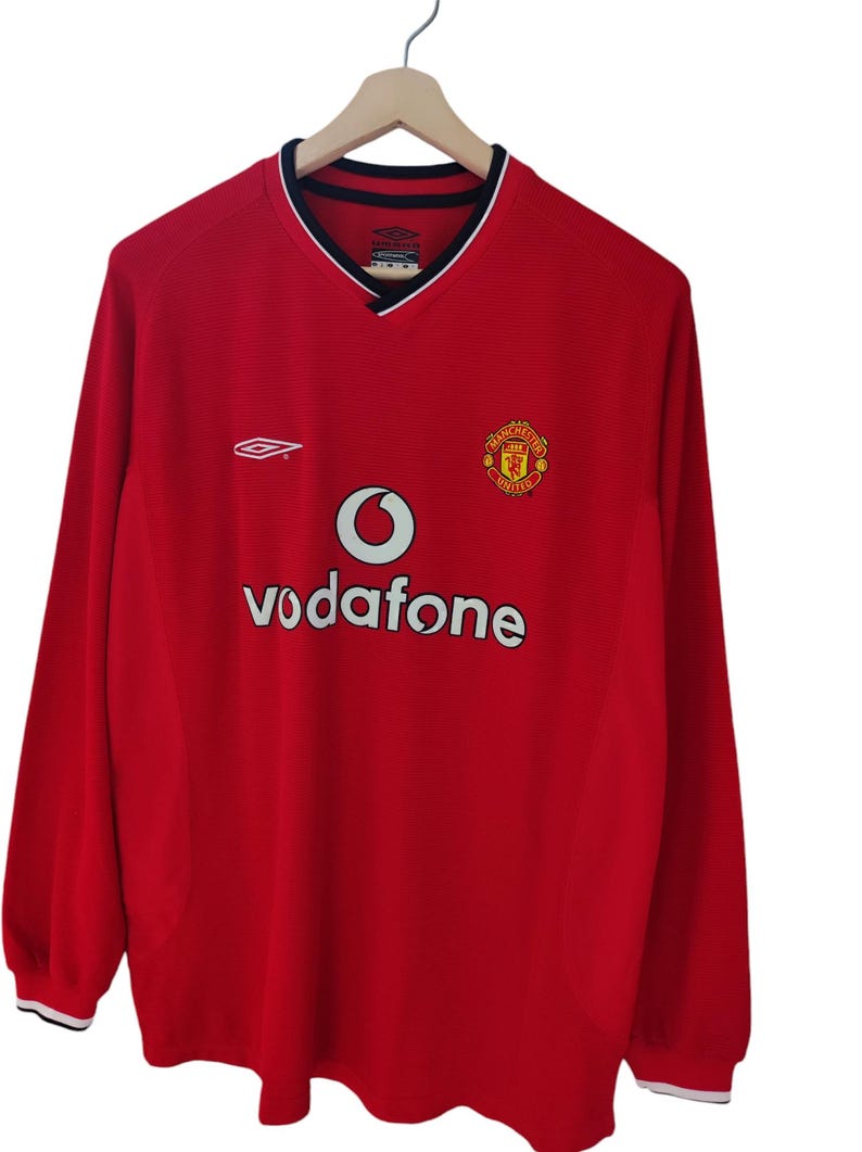 Maillot Football Vintage Manchester United - Domicile 2000-2002 - Umbro - Taille XL - Homme